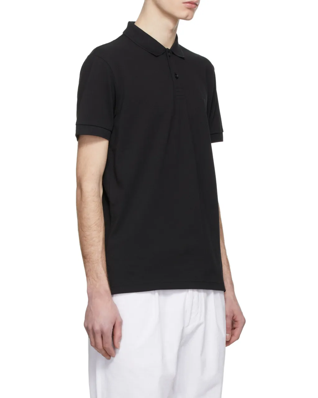 Logo Button-Down Polo Shirt