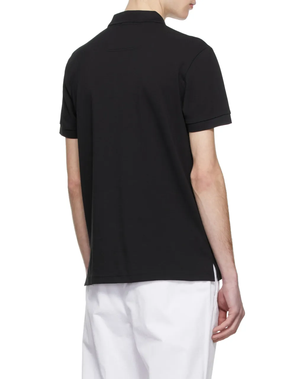 Logo Button-Down Polo Shirt