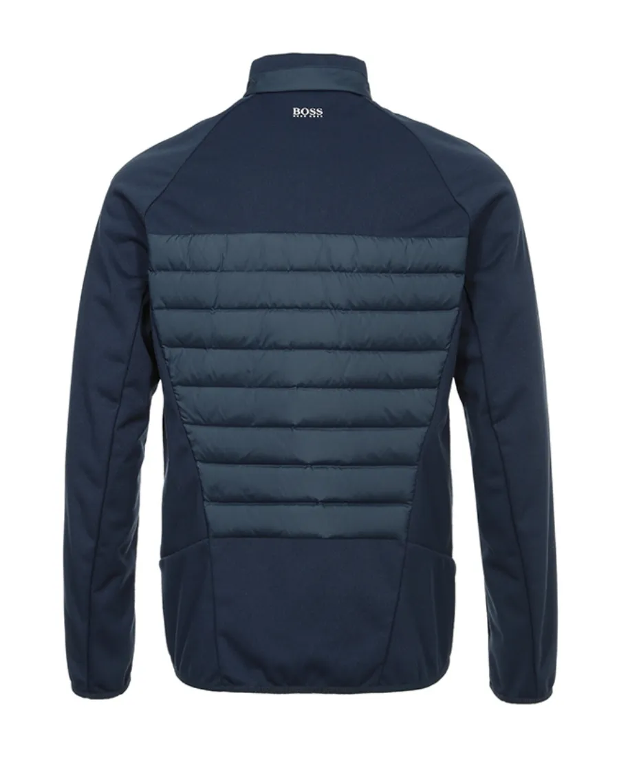 High-Necked Quilted Down Jacket