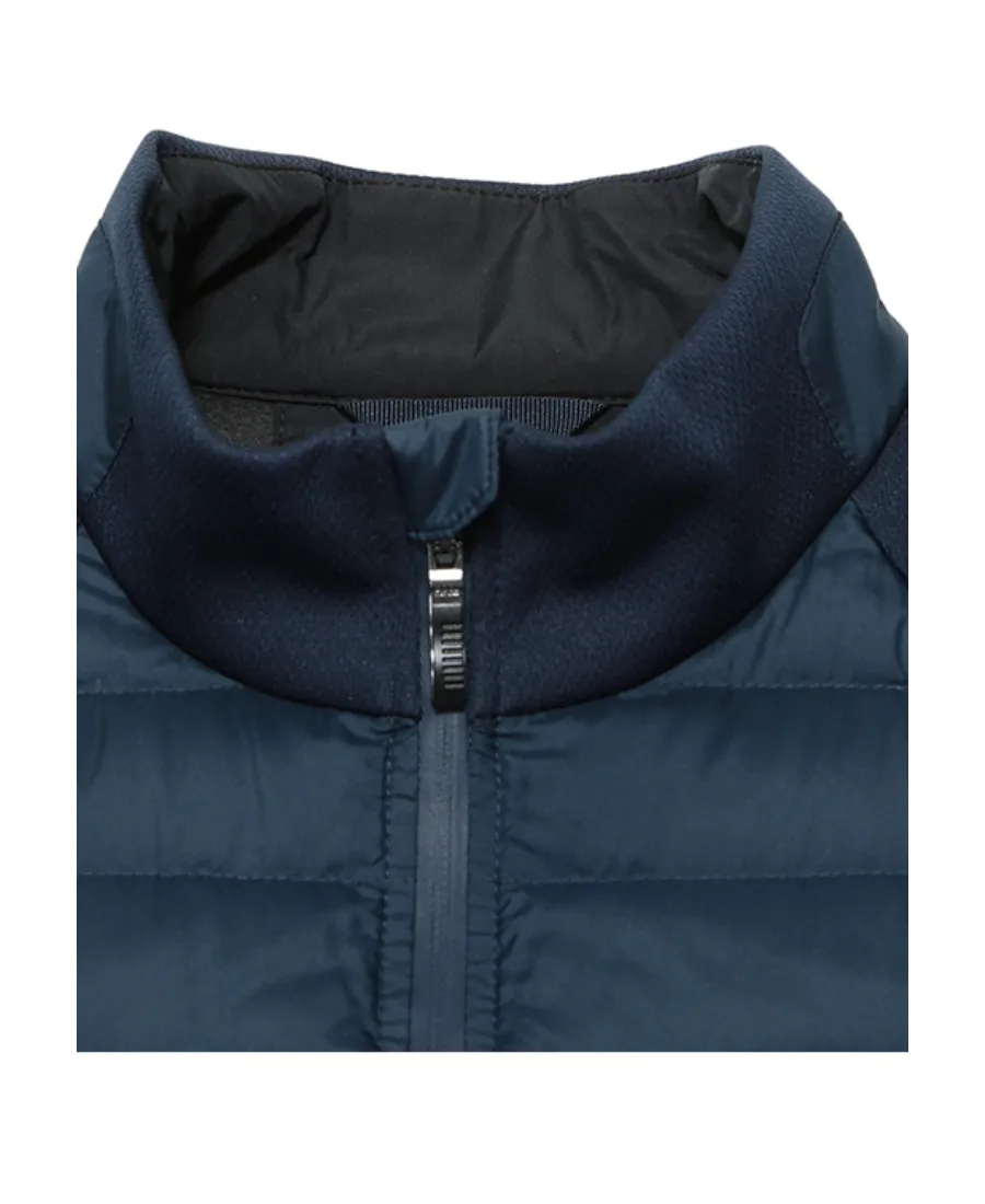 High-Necked Quilted Down Jacket