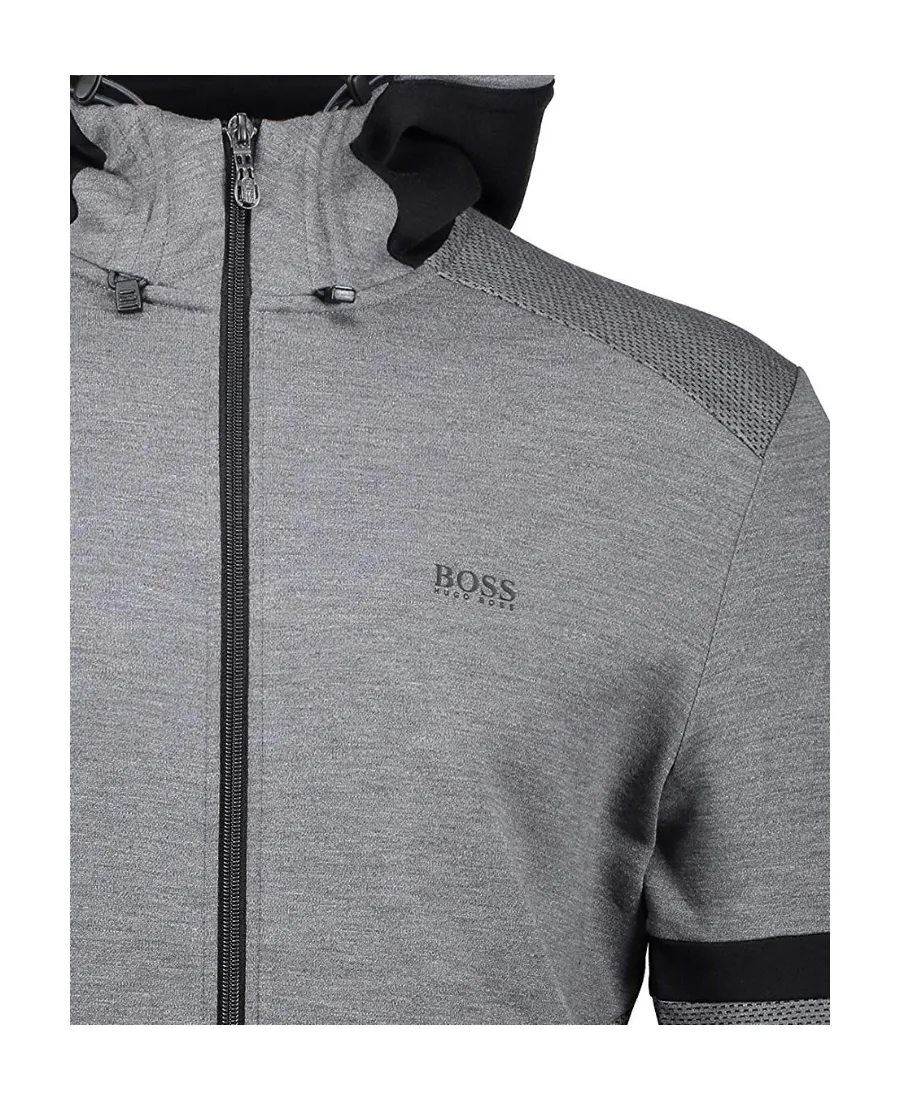 Logo Hooded Casual Jacket