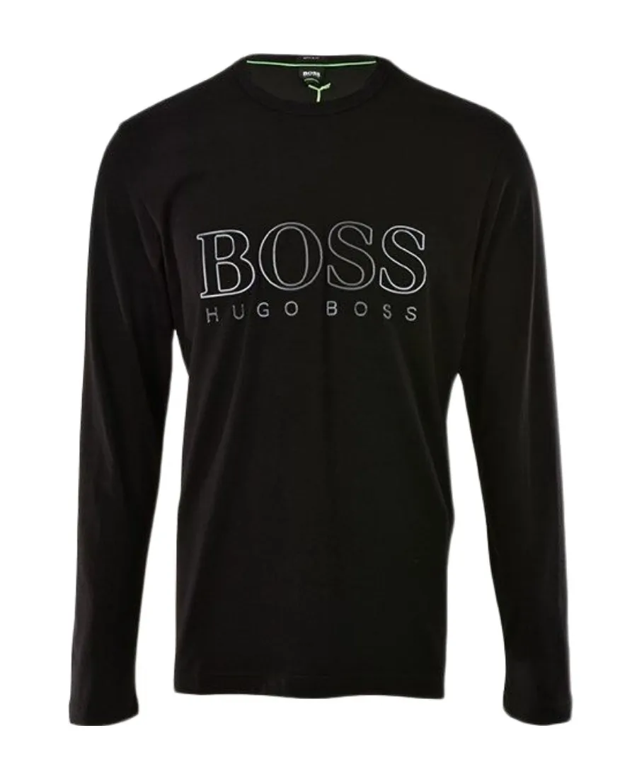 T-Shirt With Round Neck And Long Sleeves