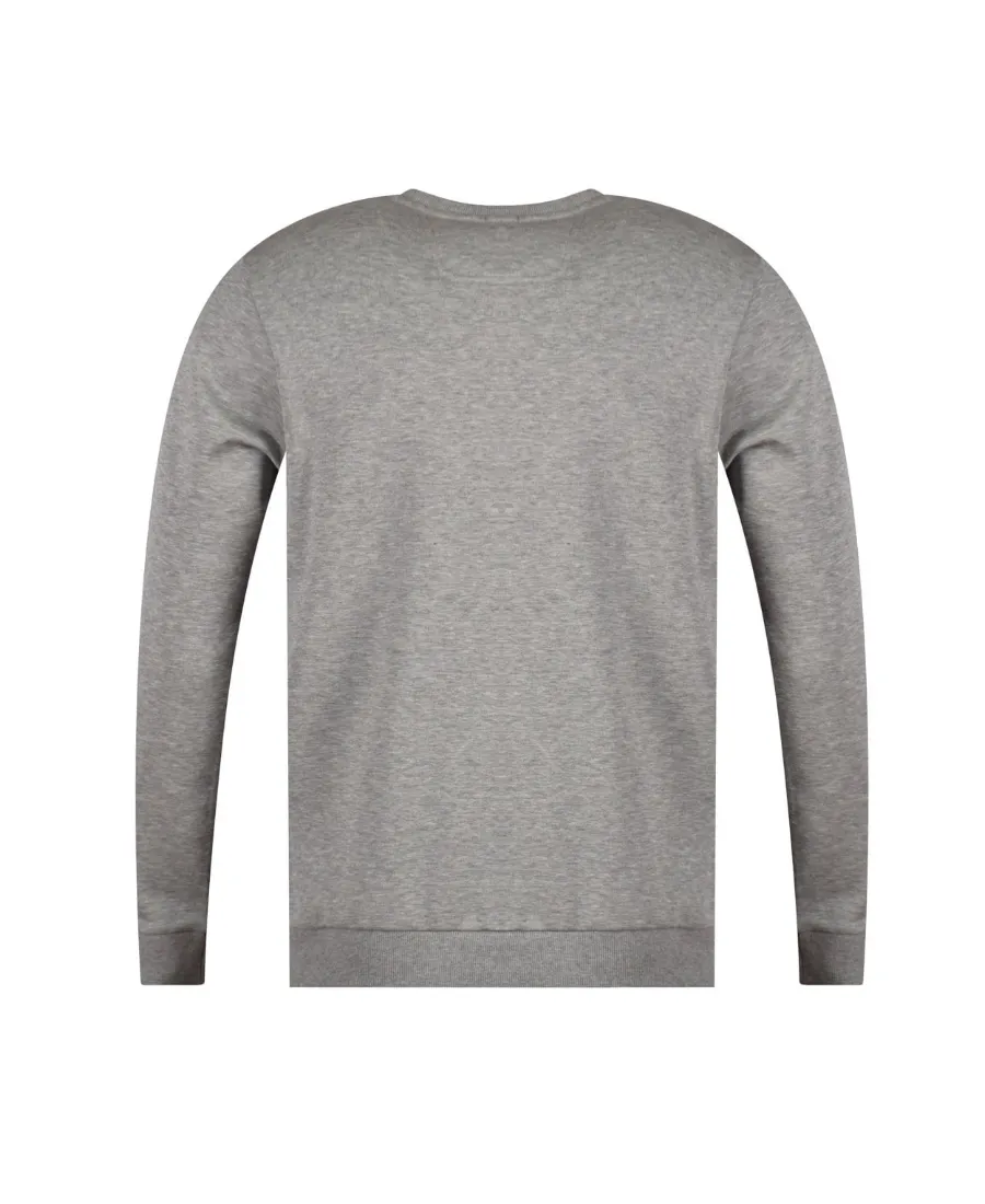 Round Collar Logo Sweater