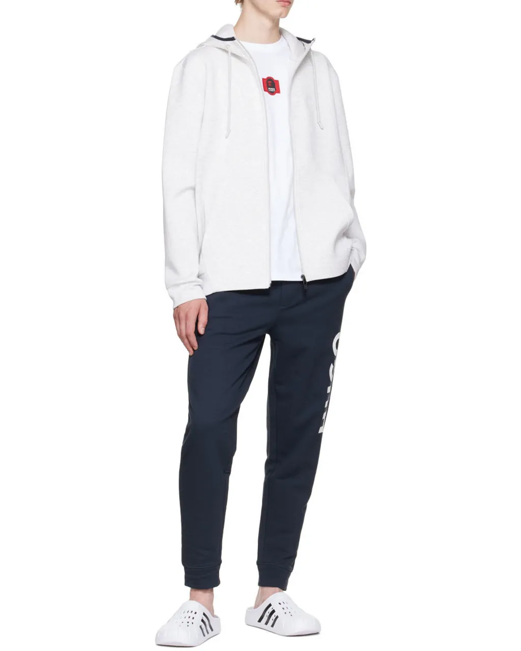 Logo And Hat Casual Jacket