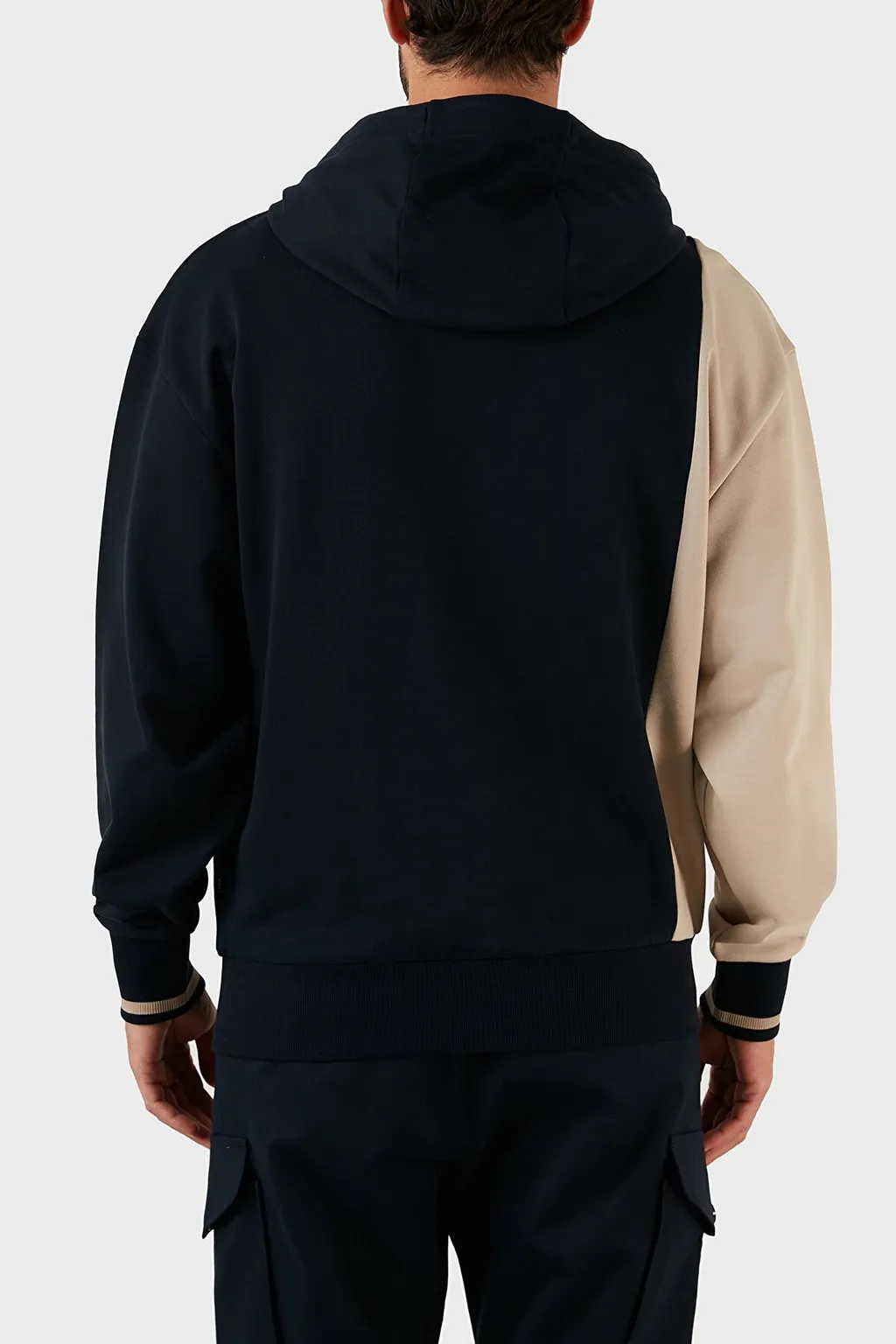 Sullivan Colour-Block Cotton Hoodie