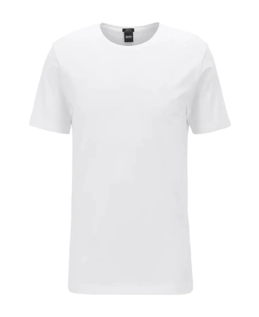 Logo Round Collar Short Sleeves