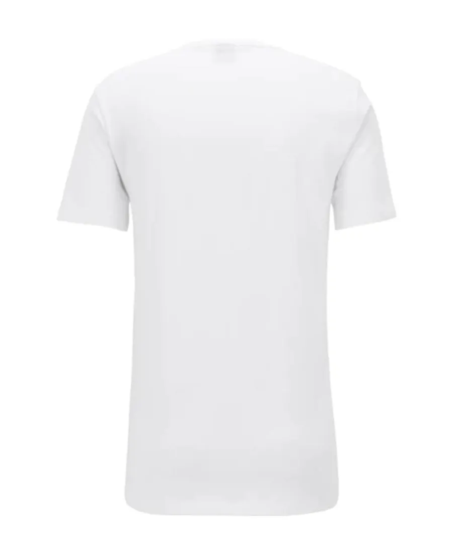 Logo Round Collar Short Sleeves