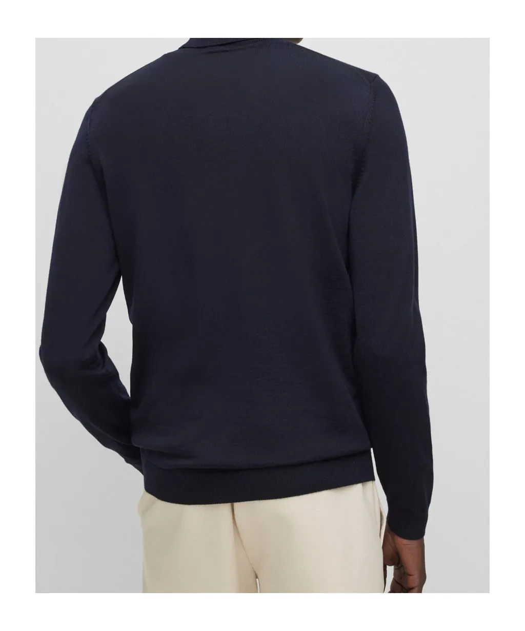 Roll-Neck Knitted Jumper
