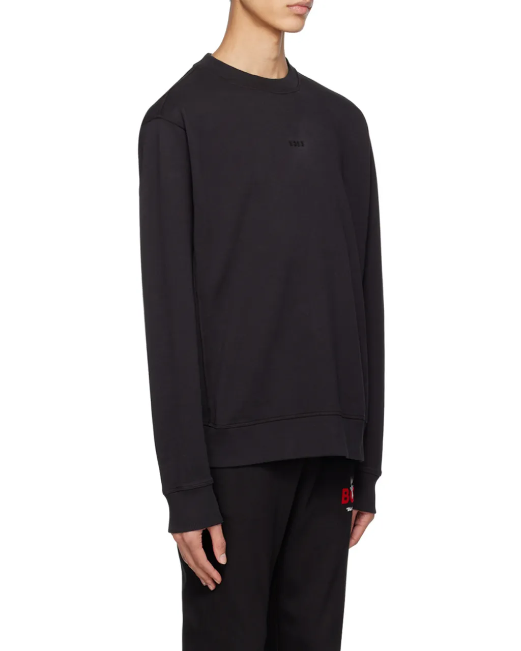 Logo Embroidered Crewneck Sweatshirt