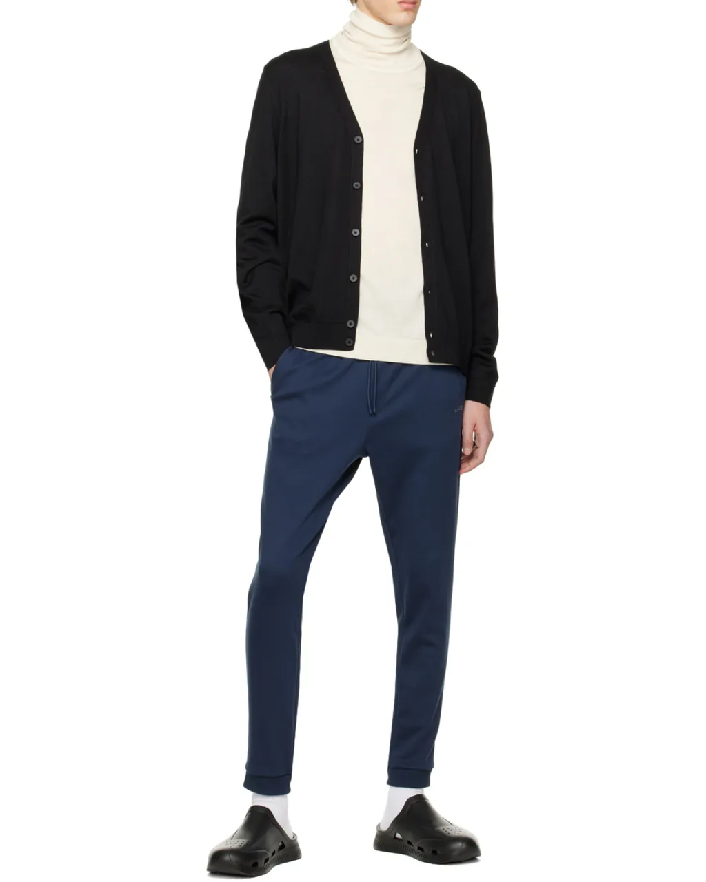 Roll-Neck Knitted Jumper