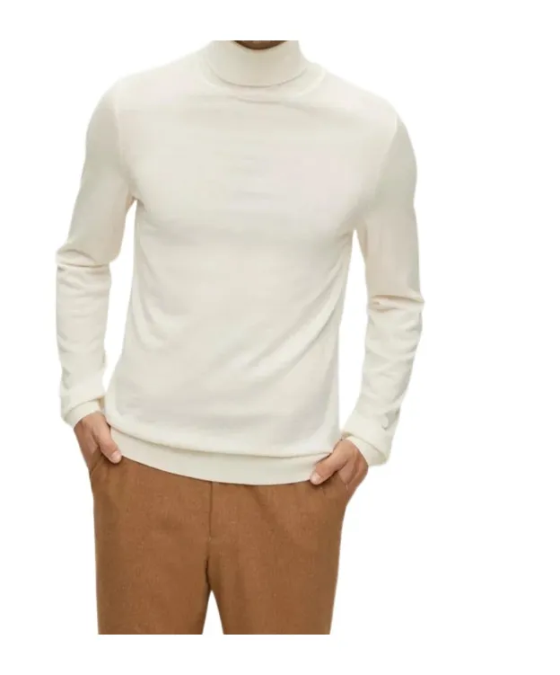 Roll-Neck Knitted Jumper
