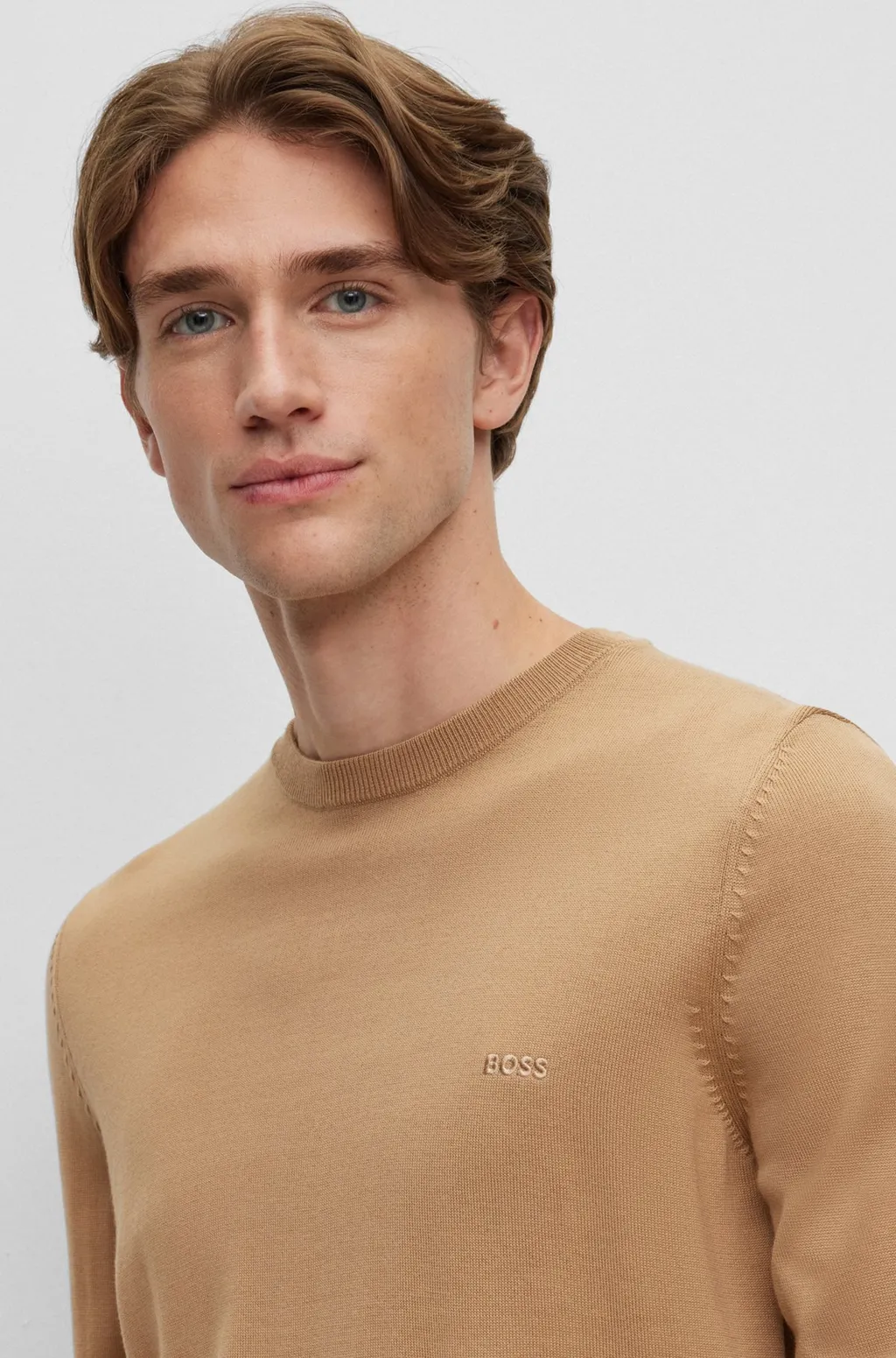 Logo Embroidered Crewneck Jumper