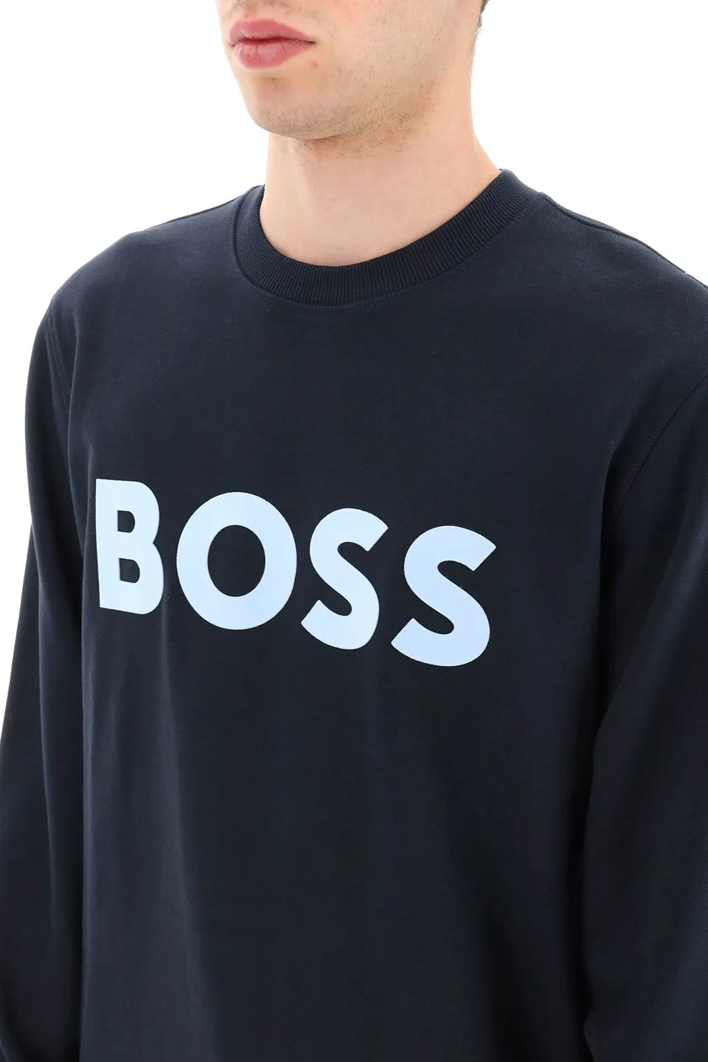 Logo-Print Cotton Sweatshirt