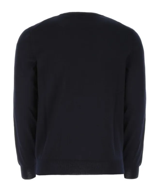 Logo Embroidered Crewneck Jumper
