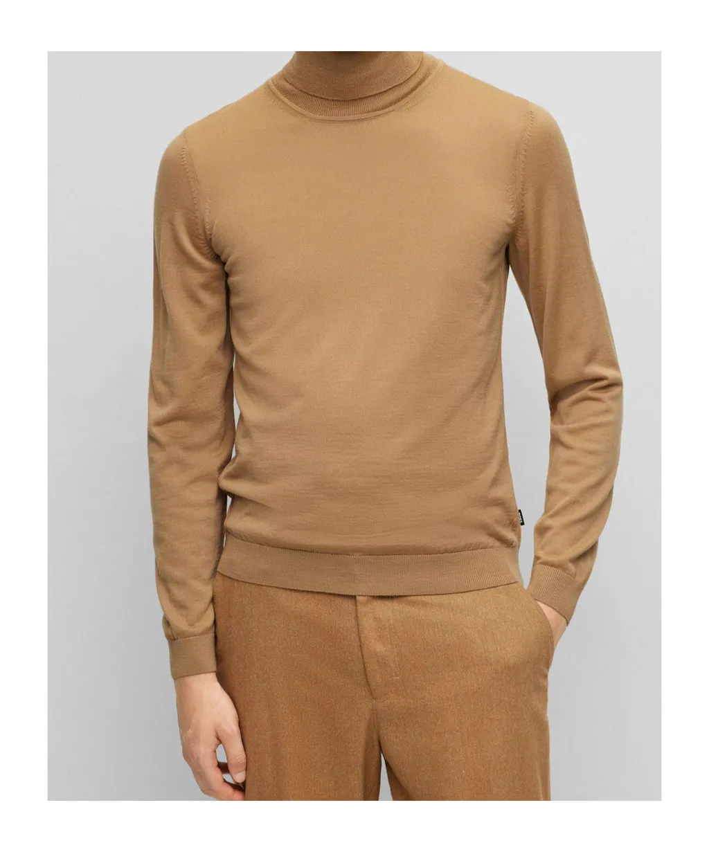 Slim-Fit Roll-Neck Jumper