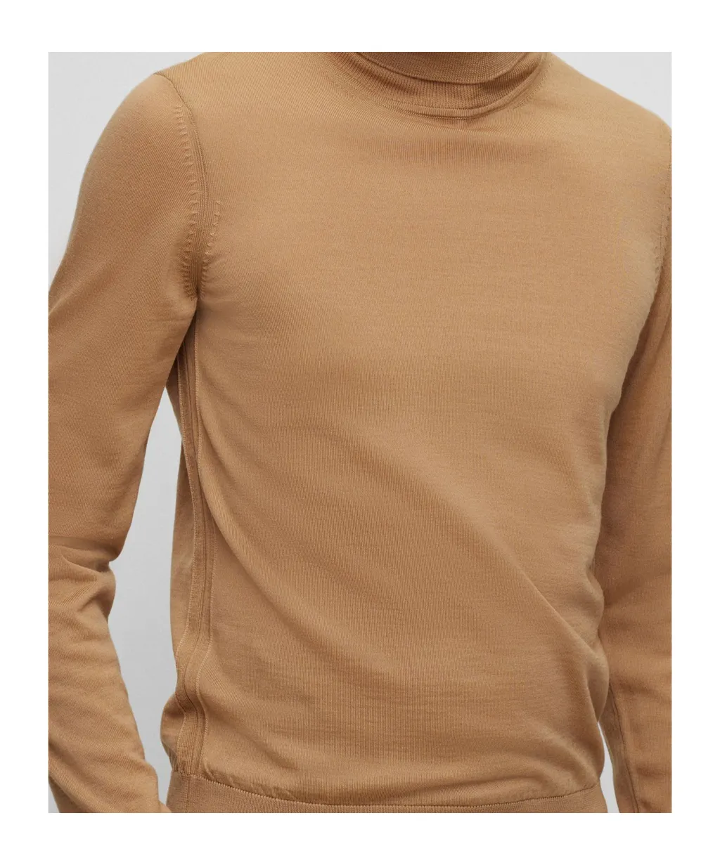 Slim-Fit Roll-Neck Jumper