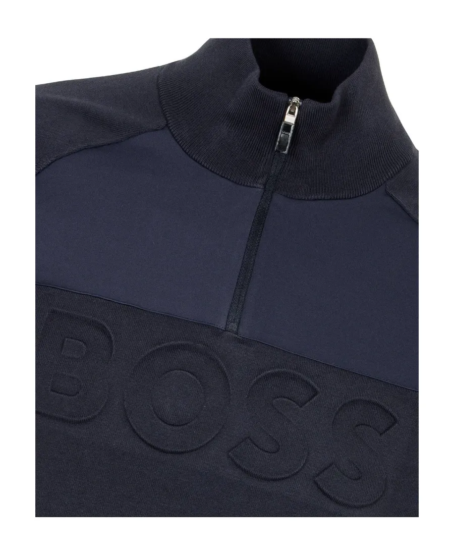 Semi-Zipper Sweater
