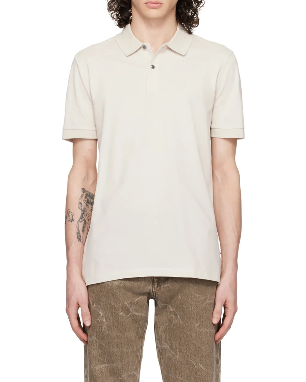 Logo Embroidered Regular-Fit Polo Shirt