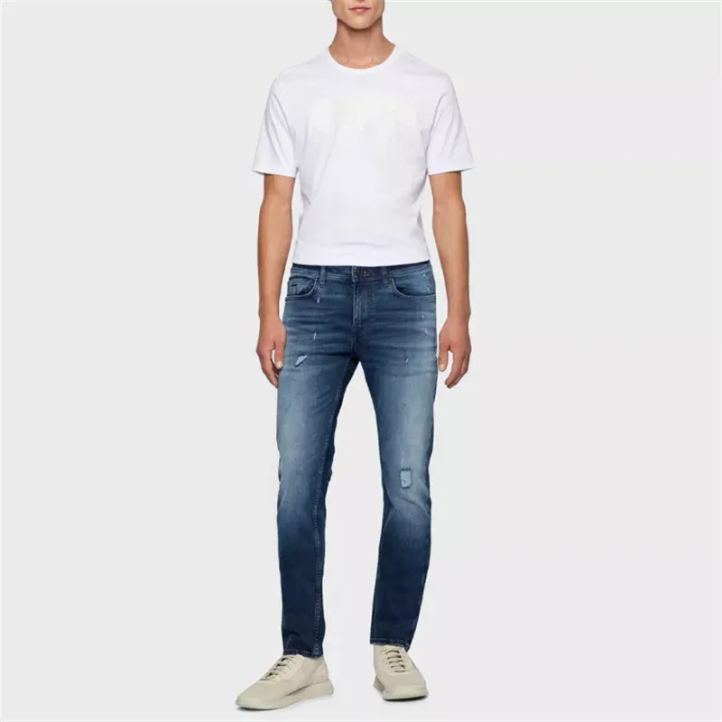 Logo Details Jeans