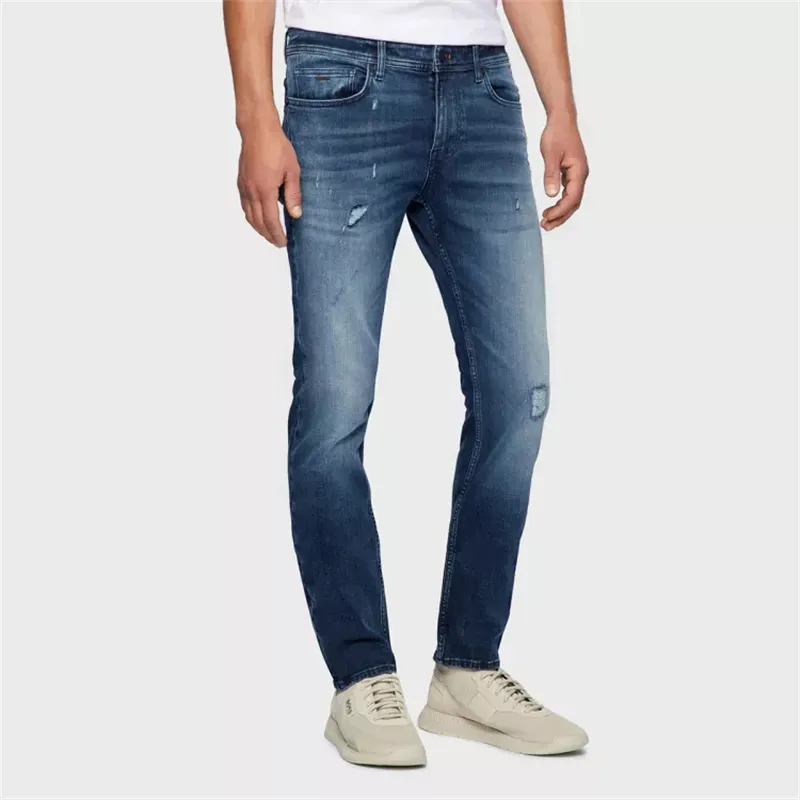 Logo Details Jeans