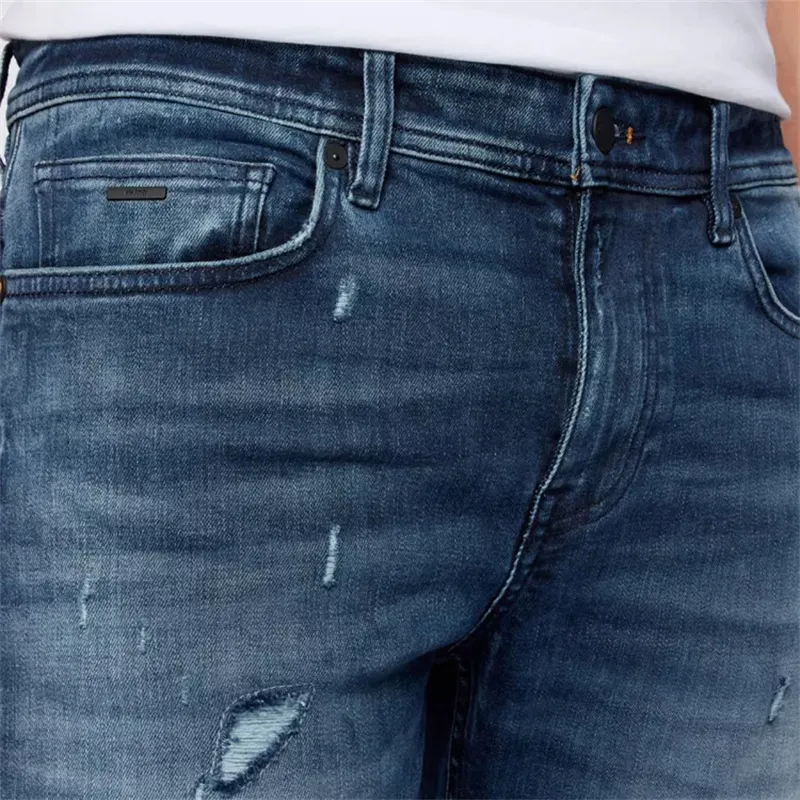 Logo Details Jeans