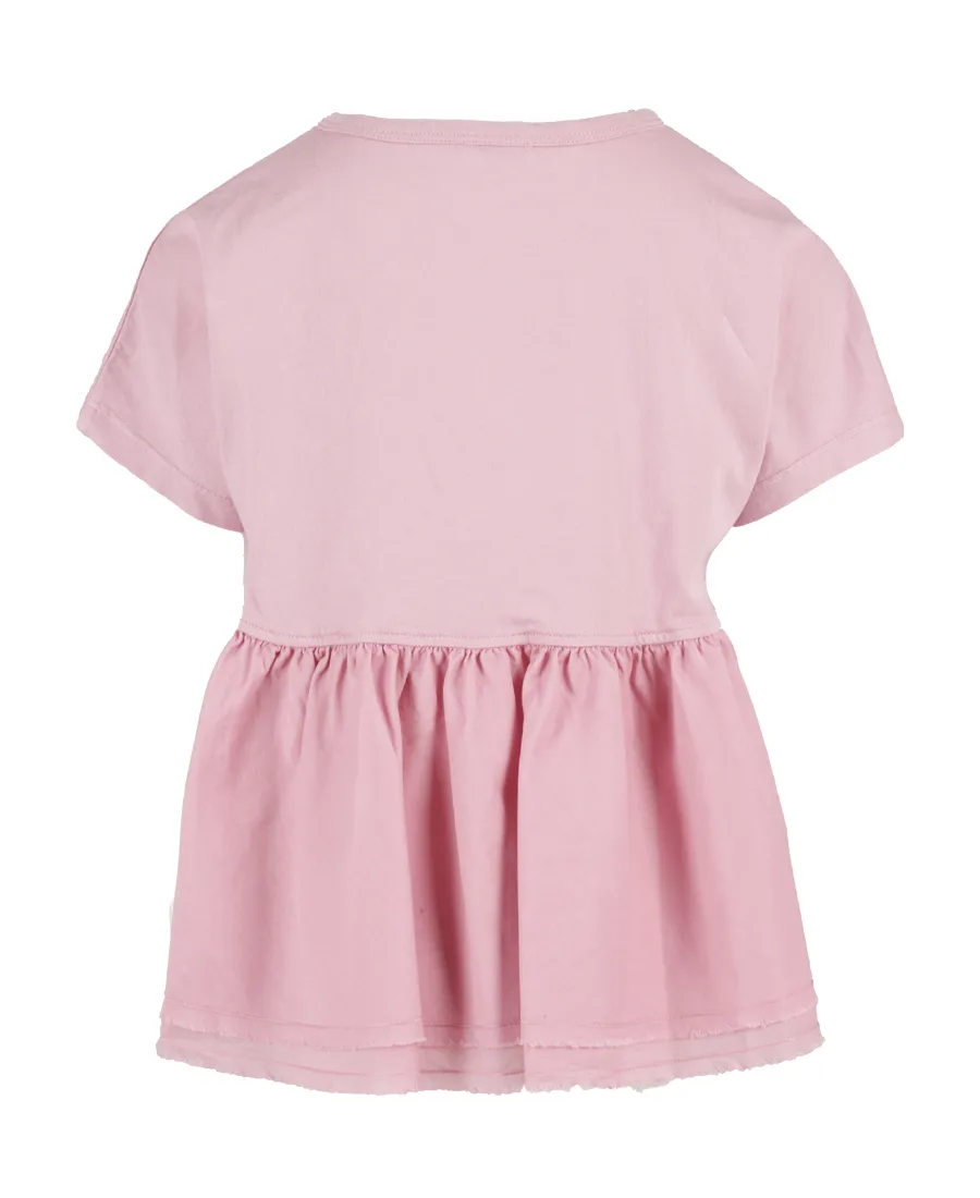 Short-Sleeved T-Shirt With Round Neck