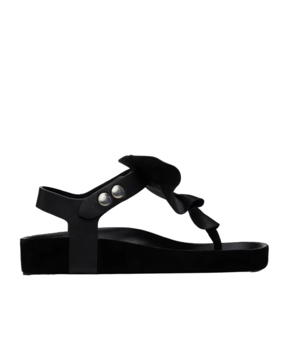 Isela Ruffled Sandals