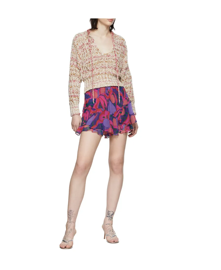 Lace Up Sweater