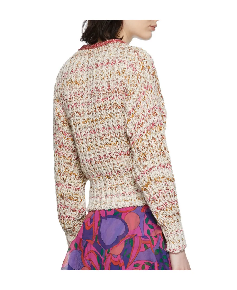 Lace Up Sweater