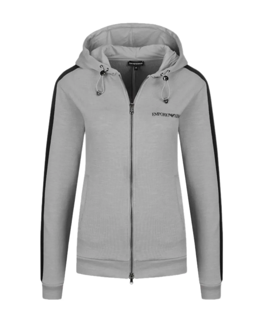 Logo Hooded Casual Coat