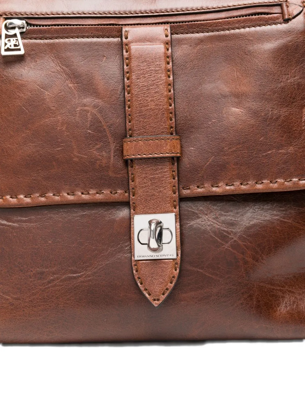 Liza Top-Handle Leather Shoulder Bag