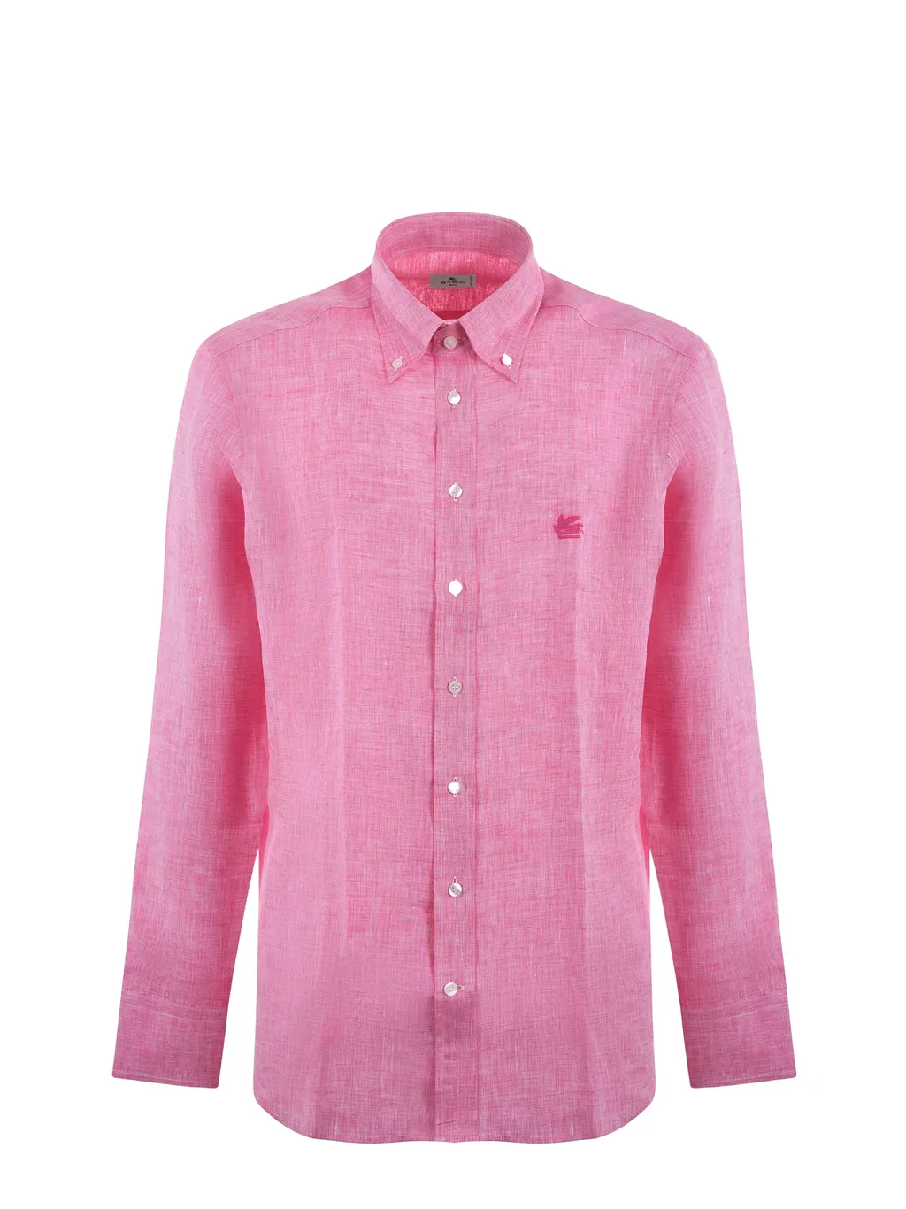 Logo Embroidered Regular Fit Shirt