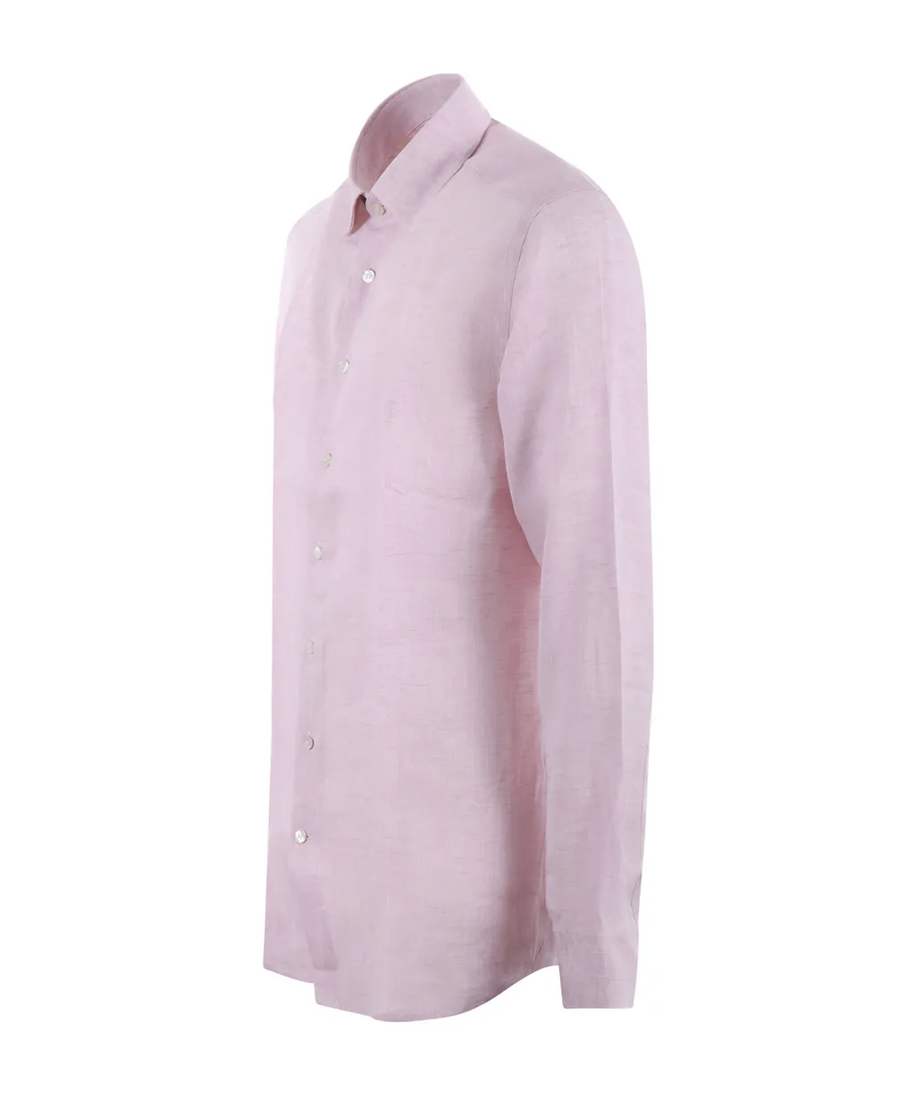 Pegaso-Embroidered Long-Sleeved Shirt
