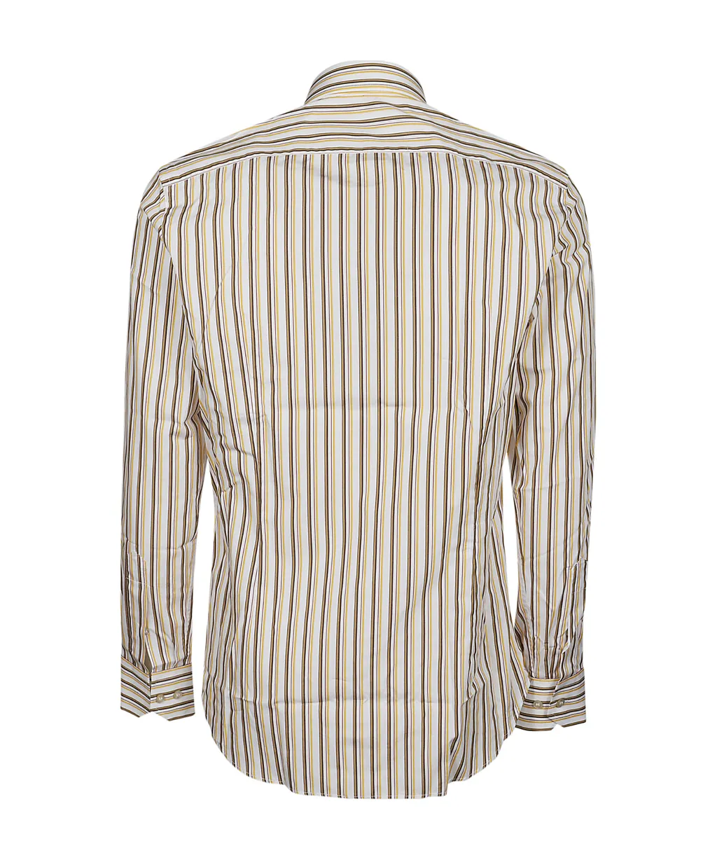 Striped Long-Sleeved Shirt