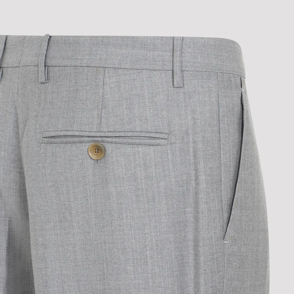 Pleated Pants