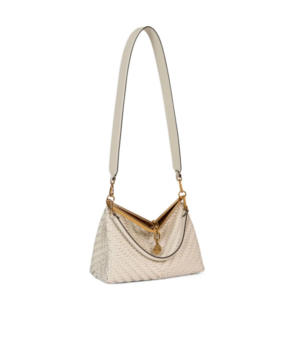 Medium Woven Vela Bag