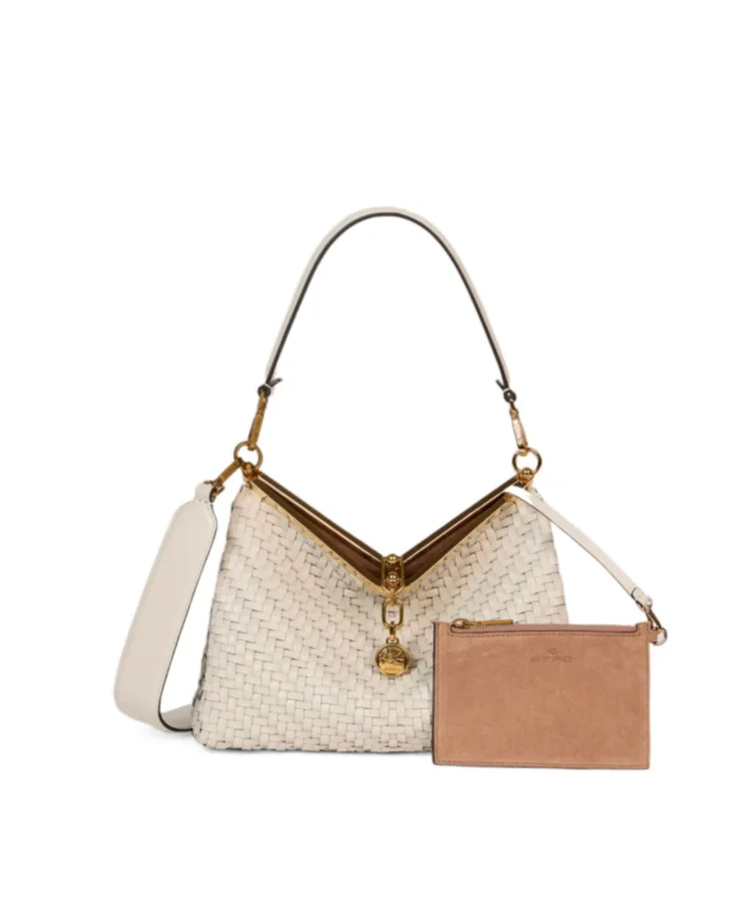 Medium Woven Vela Bag