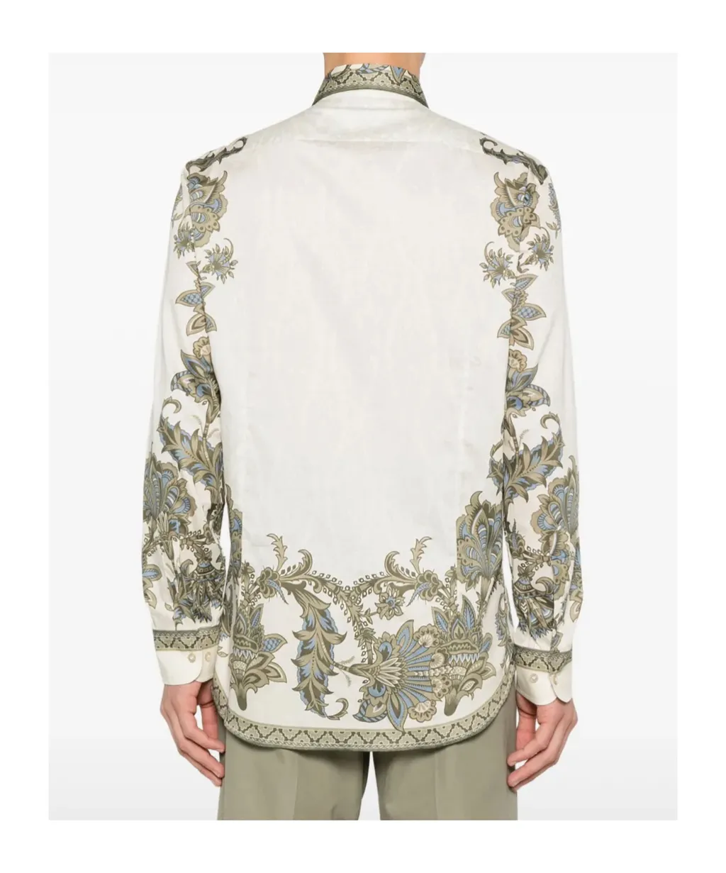 Paisley Print Shirt