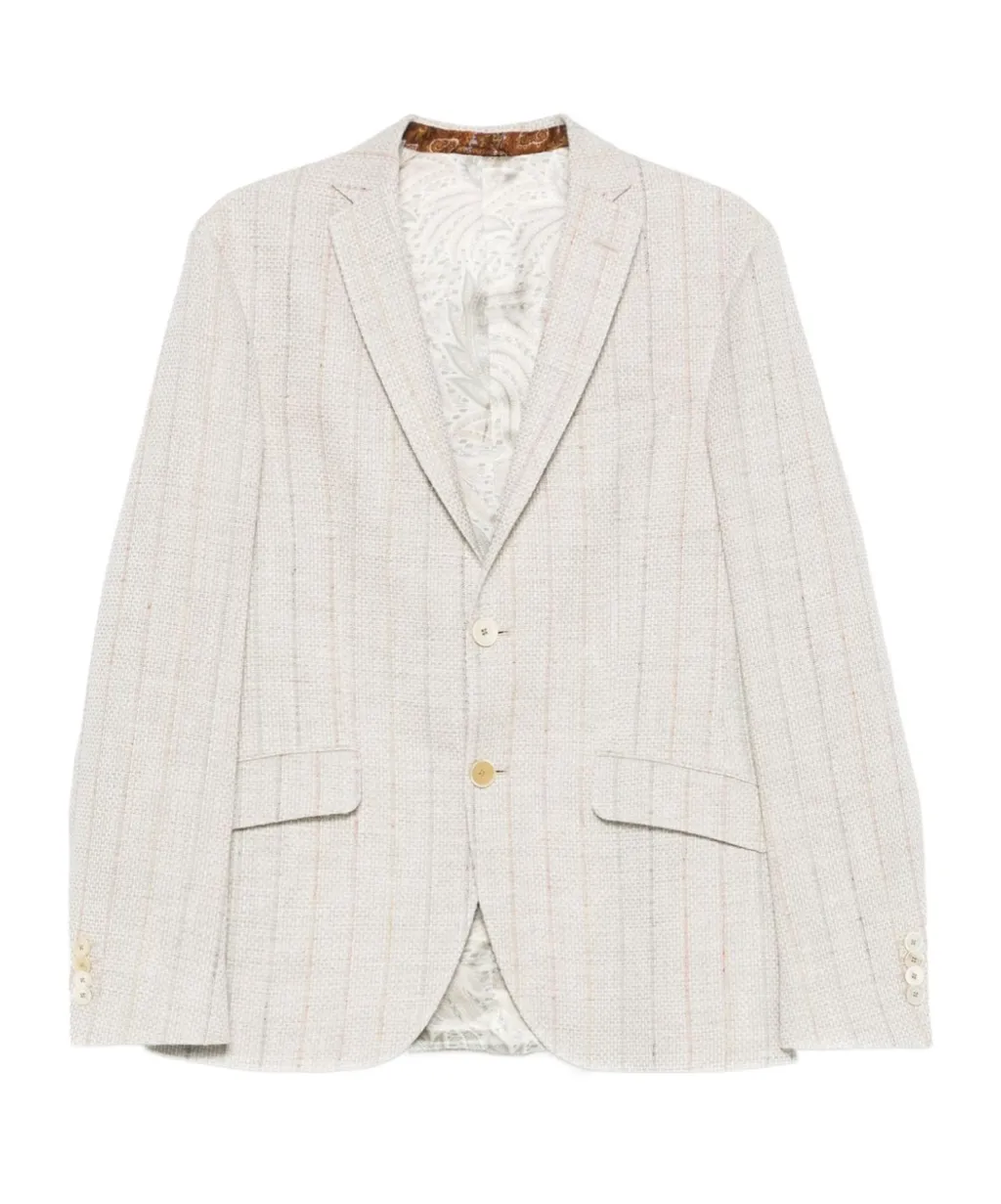 Micro-Striped Blazer