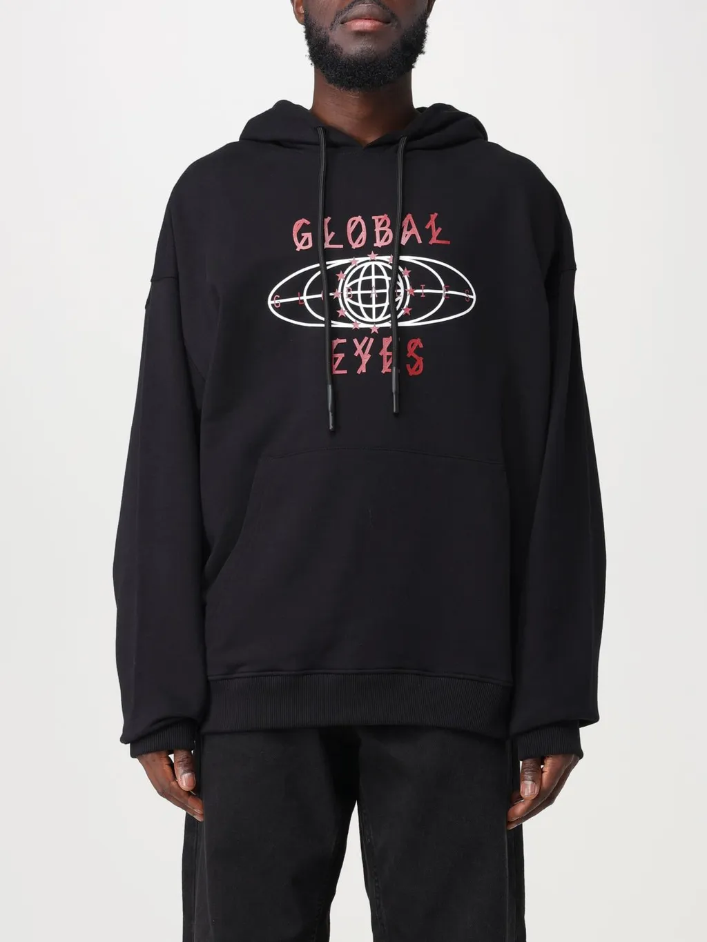 Graphic-Print Cotton Hoodie