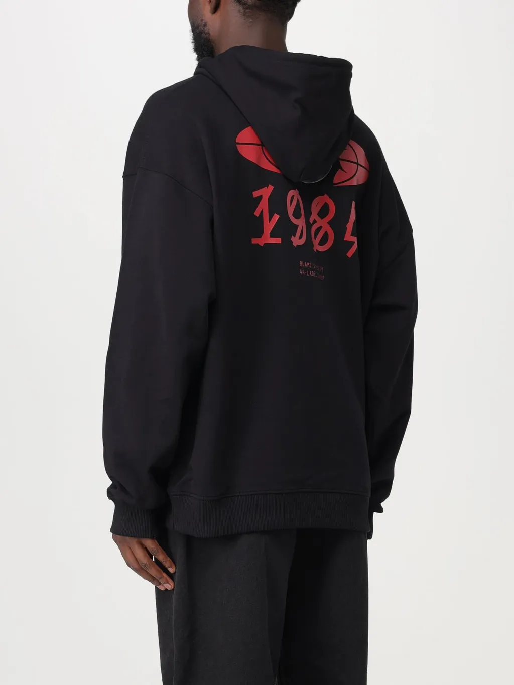 Graphic-Print Cotton Hoodie