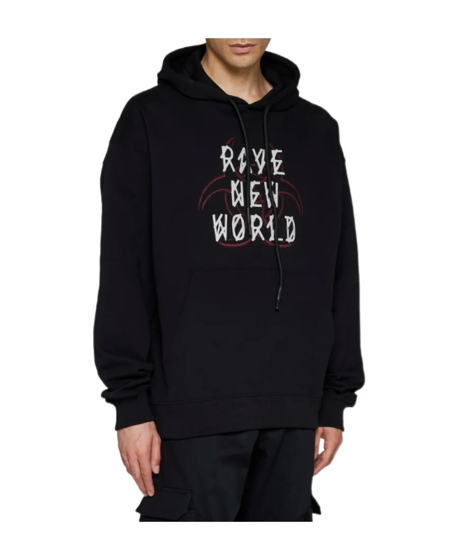 Fallout Logo-Print Cotton Hoodie