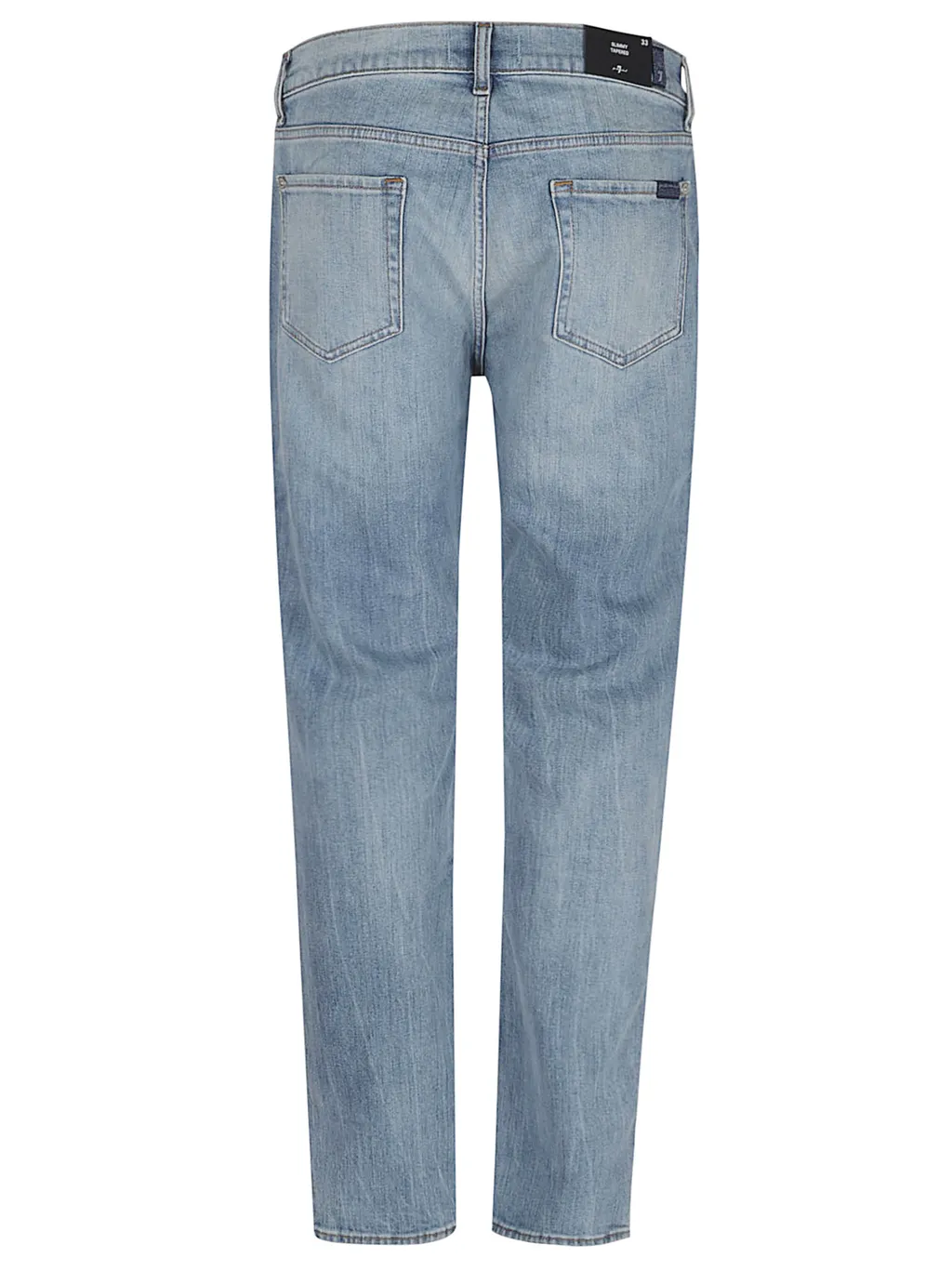 Straight-Leg Denim Pants