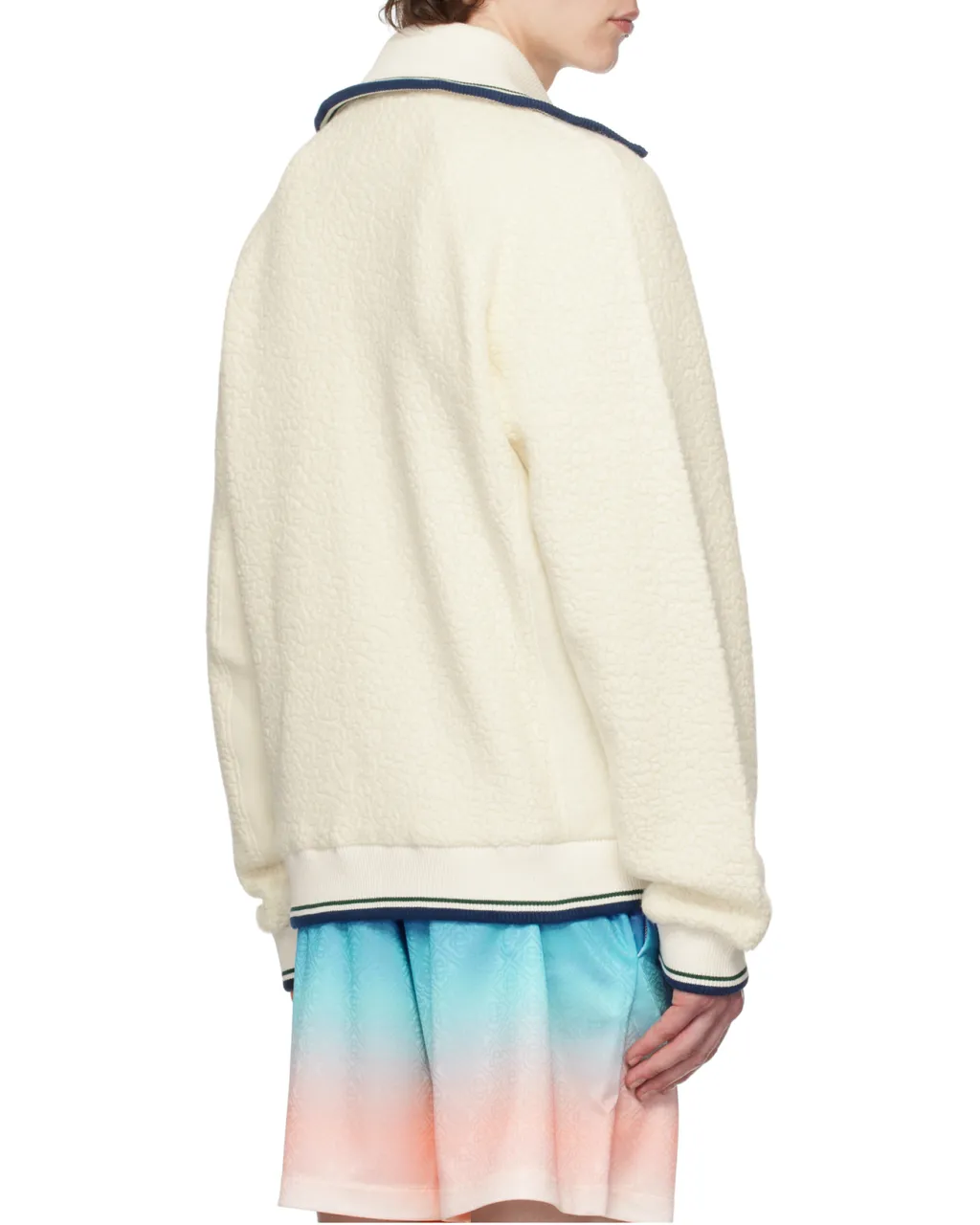 Long-Sleeved Cashmere Casual Jacket
