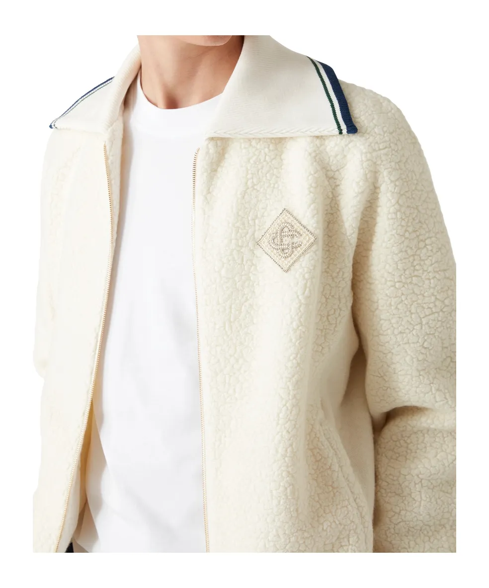 Long-Sleeved Cashmere Casual Jacket