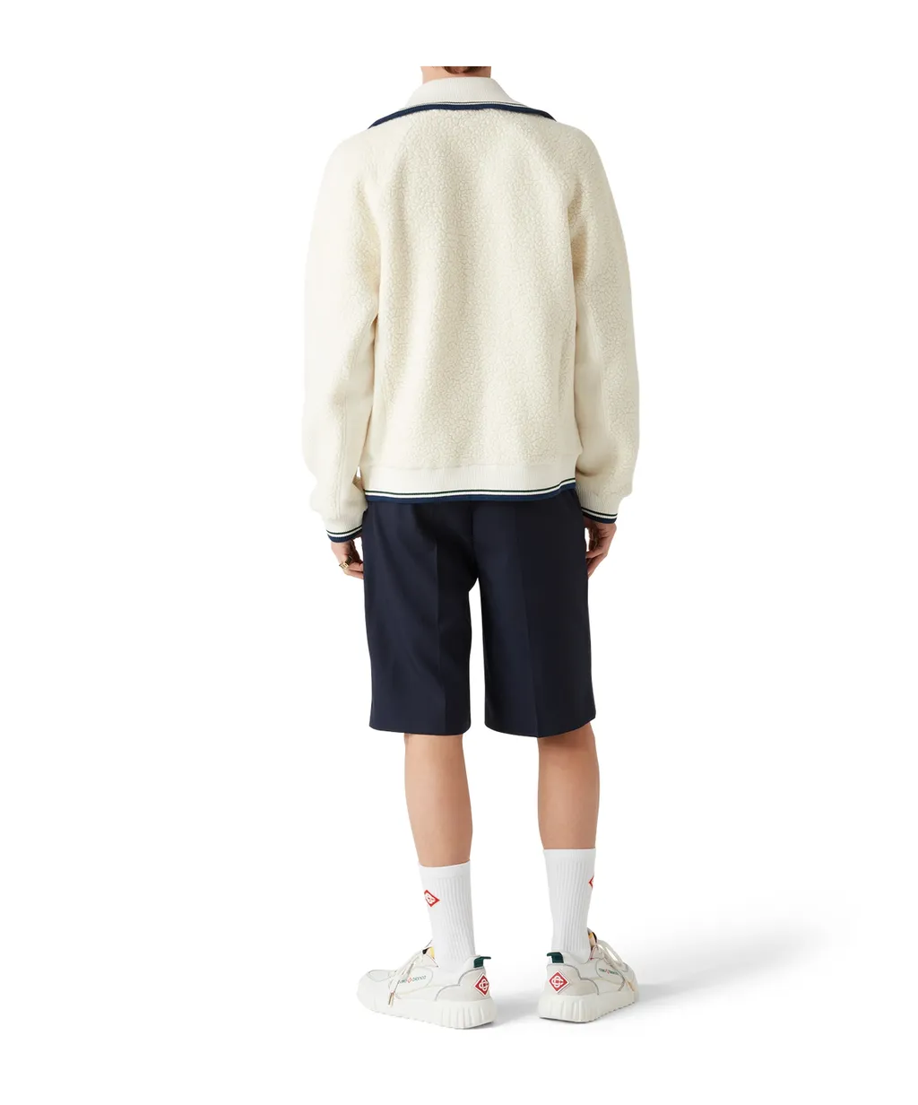 Long-Sleeved Cashmere Casual Jacket