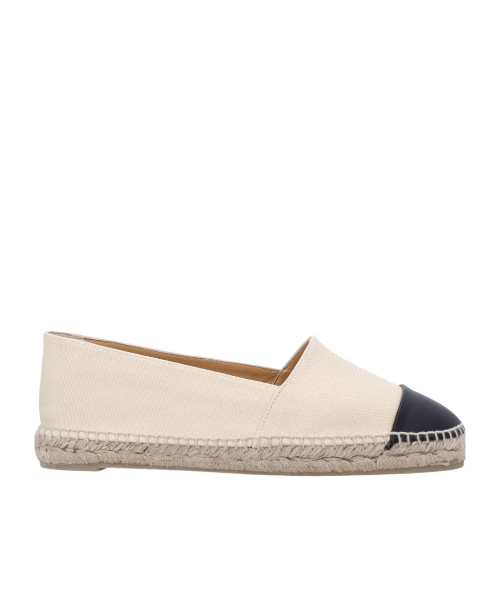 Katty Contrasted-Toecap Espadrilles