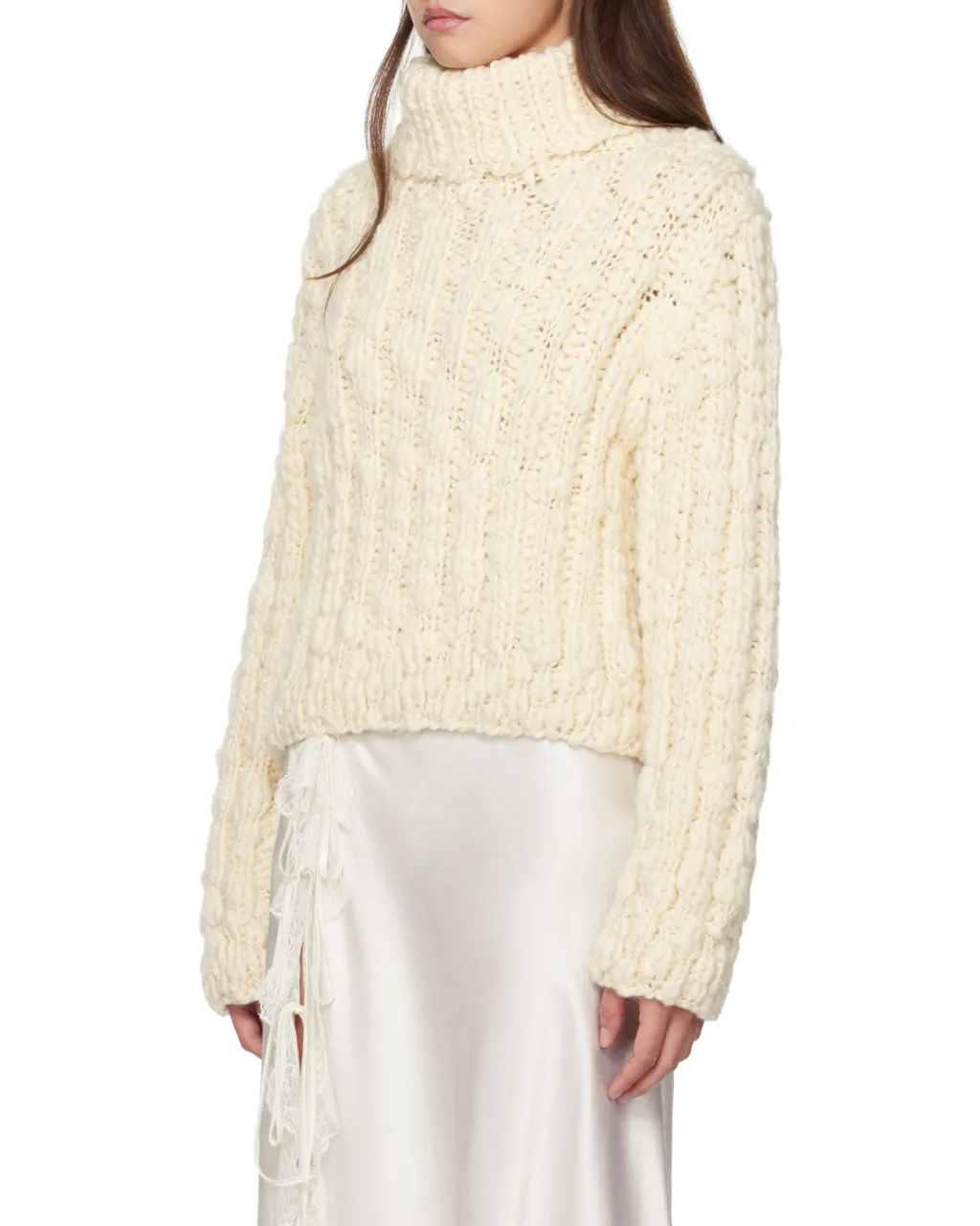 Rib Turtleneck Sweater