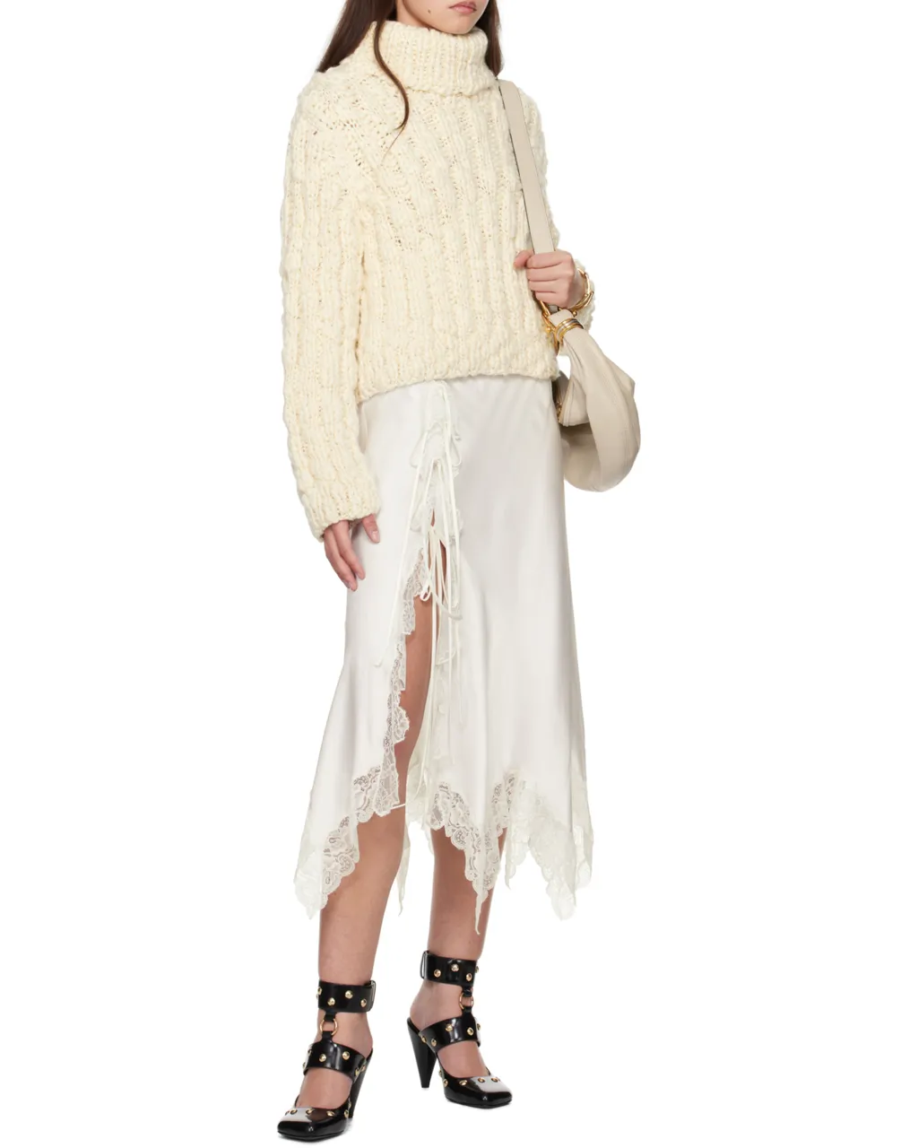 Rib Turtleneck Sweater