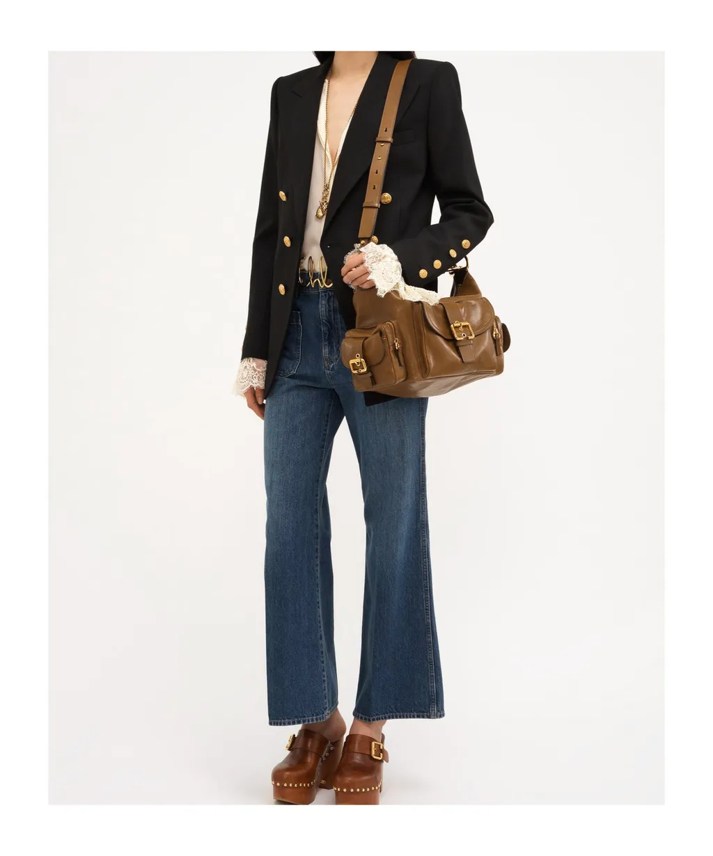 Double-Breasted Wool Blazer
